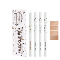 Generic Freckle Pen Set Of 4 Water-Resistant & Long-Lasting Cosmetic Shades Kit For Realistic Sun-Kissed Look - Natural Multi-Use Vegan Beauty Tools For Face Makeup Enhancement & Skin Art