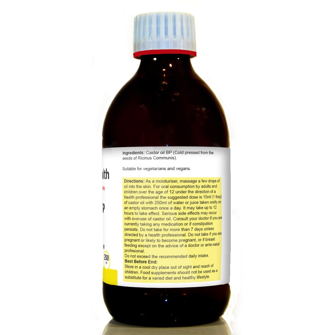 POWER HEALTH Power Health Castor Oil BO 250ml Cold Pressed