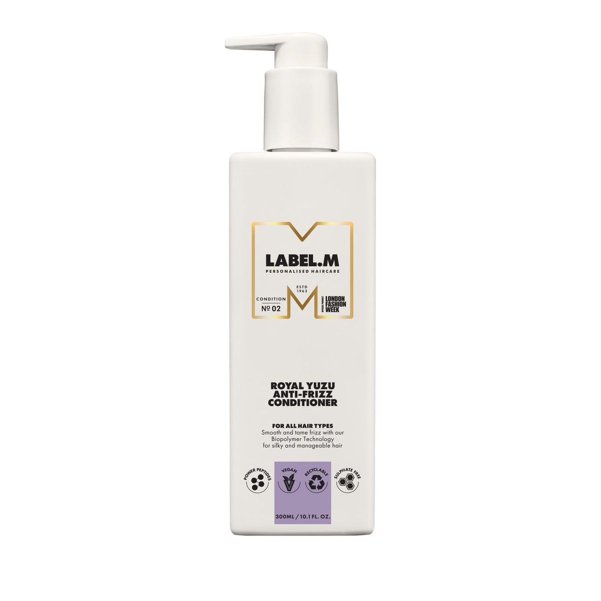 label.m LABEL.M Royal Yuzu Anti-Frizz Conditioner 300ml with Recyclable Pump