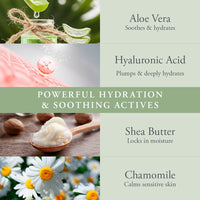 Eternal Skincare - Aloe Super Hydrating Moisturiser (225ml) Fragrance Free - Rich in Aloe Vera. For Dry and Sensitive Skin. For Body & Face. Made in UK.