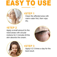 DEJIN Bee Venom Skin Treatment Cream: Professional Bee Venom Repair & Moisturizing Cream for All Skin Types - Hydrating Formula