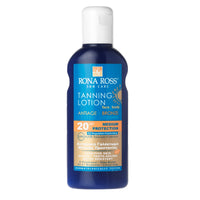 Rona Ross Sun Care | Bronzing and Anti-Aging Tanning Lotion for Face & Body | Contains D-Panthenol, Shea Butter & Vitamin E | SPF 20