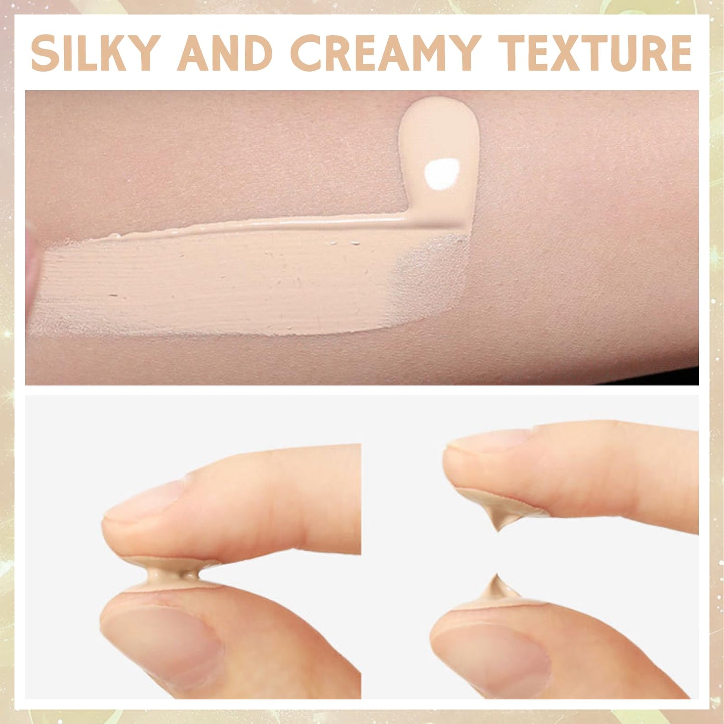 MINSHZEE Frosted foundation liquid, tinted moisturizer, foundation BB cream, BB cream with natural SPF 50+ facial moisturizer, tinted sunscreen, and snail-based sunscreen suitable for all skin types.