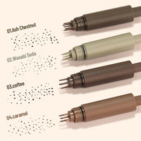 Generic Sunkissed Dot Freckle Stamp for Natural Makeup Enhancement & Realistic Faux - Precise Five-Point Applicator with Removable Cap in Beige & Brown for Instant Sun-Kissed Look & Effortless Beauty