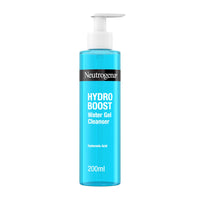 Neutrogena Hydro Boost Water Gel Facial Cleanser, with Hyaluronic Acid for Dry or Dehydrated Skin 200ml