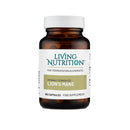 Living Nutrition Organic Fermented Lion's Mane (60 Caps) - 800mg Fermented Lion’s Mane Mushroom Per Serving