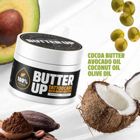 Butter Up Tattoo Aftercare - Heals & Brightens Tattoos, Natural, Organic, Cruelty Free, Rich Creamy Vegan Body Butter 100ml UK Made