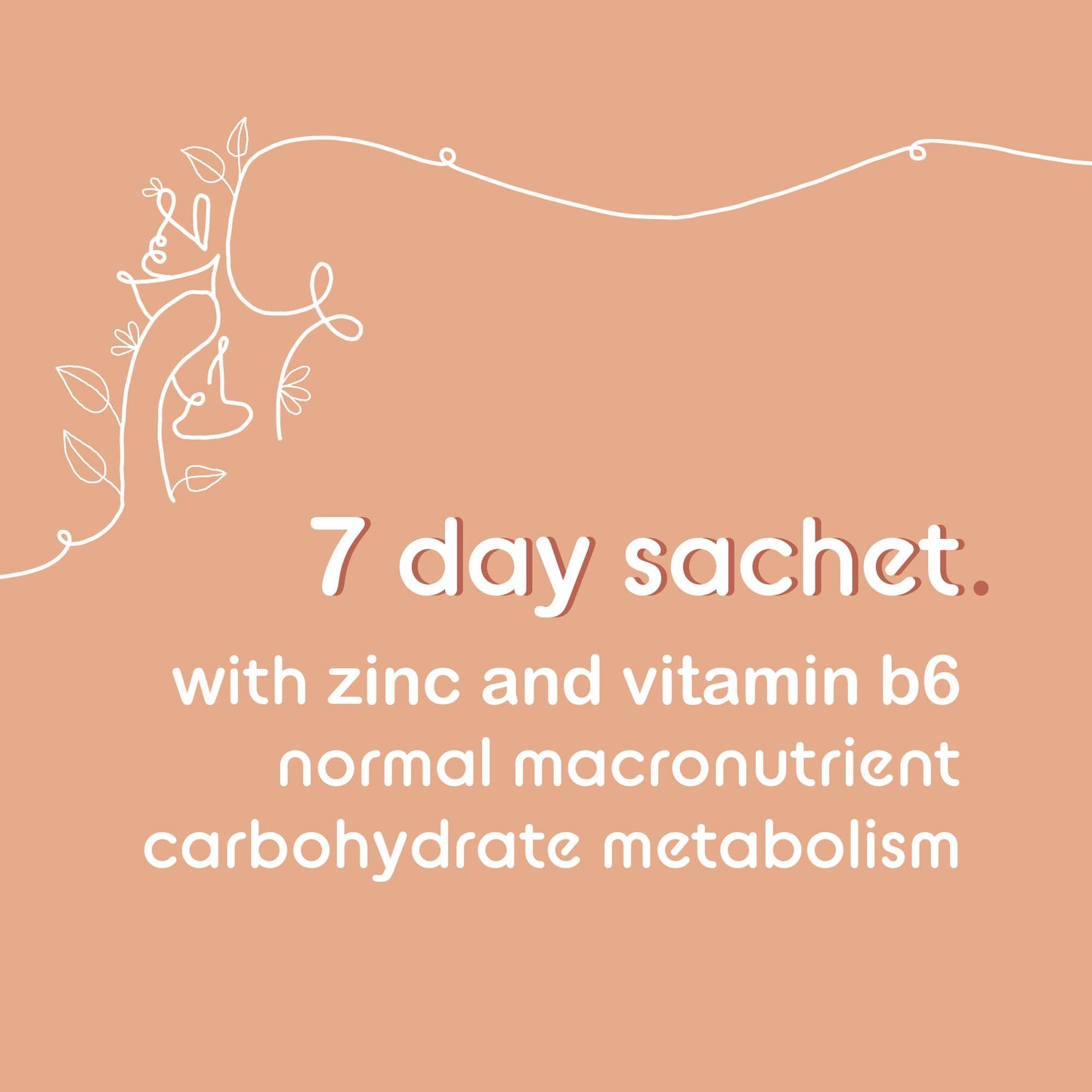 Crave by Soov | Don't Sweat The Sweet Stuff | 7-Day Period Supplement (2 Capsules a Day) | G&G Vitamins
