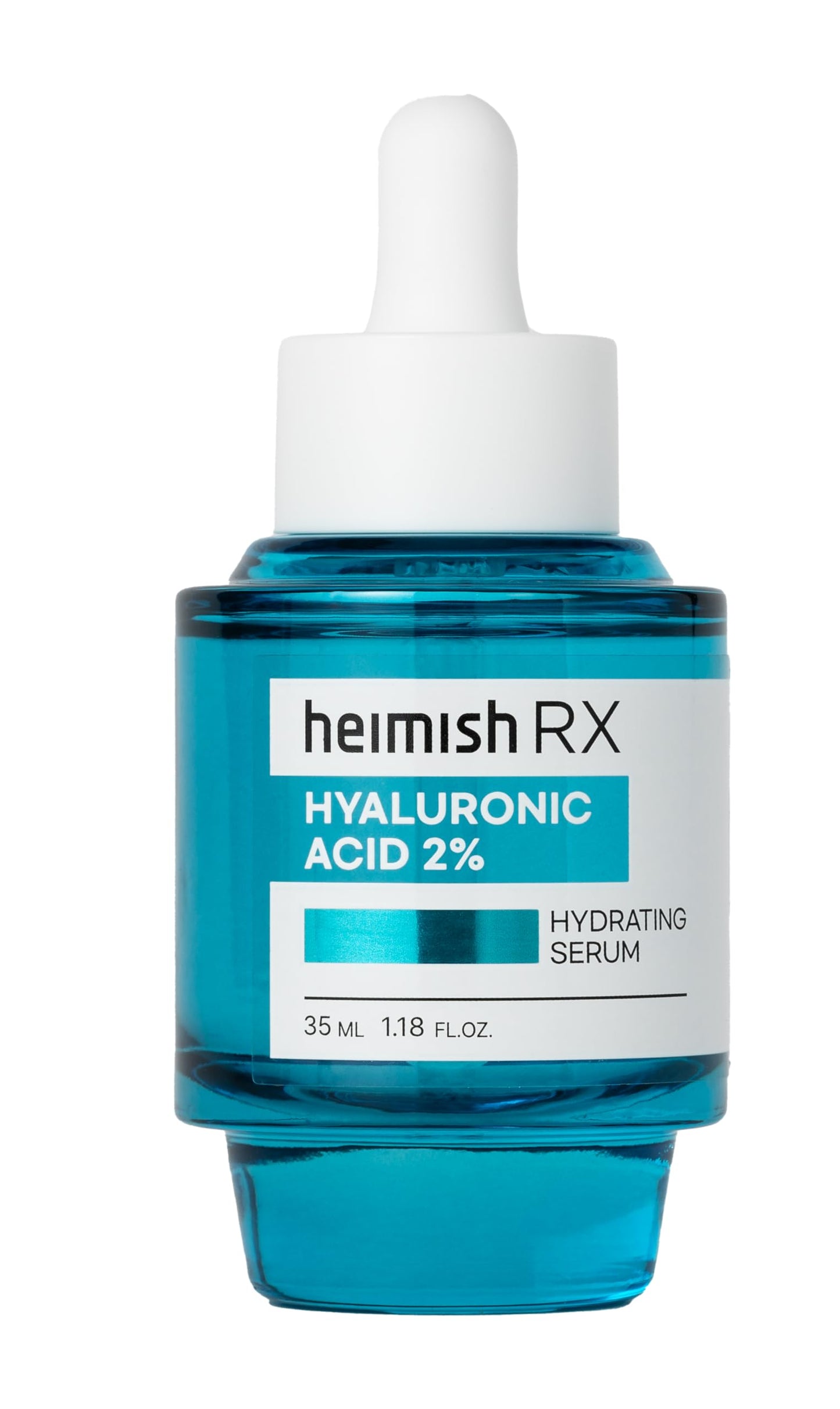 HEIMISH RX Hyaluronic Acid Hydrating Serum - Moisturizing Serum for face, Facial Serum for Sensitive skin, Non-greasy Formula with Hyaluronic Acid 2%, Panthenol, Korean Skincare, 35ml (1.18 fl. oz)