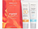 Green People Organic Sun Cream Travel Pack, 2x30ml