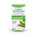 Living Nutrition Organic Fermented Ashwagandha (60 Capsules) | Support Sleep and Stress Reduction | 600mg Fermented Ashwagandha per Serving