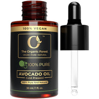 The Organic Forest – VEGAN . PURE . NATURAL 100% Pure & Natural Avocado Oil | Avocado Oil for Hair Skin and Nails | Carrier Oil | Collagen Boost | Anti Aging | Avocado Face Oil |