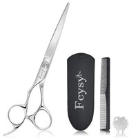 Left Handed Hairdressing Scissors Hair Scissor，Fcysy Professional Sharp Left Hand Barber Scissors 6” Lefty Hair Cutting Scissors, Hairdresser Scissors Salon Haircut Scissors Hair Shears for Women Men