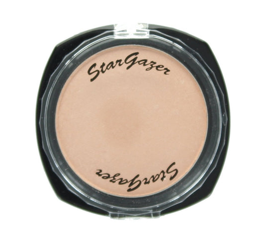Stargazer Ice Peach eye shadow. Maximum colour pressed powder eye shadow.
