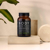 KIKI HEALTH KIKI Health Body Biotics for Men & Women | Probiotics Supplement | Strengthens Digestive & Gut Health | Reduces Bloating | Dietary Probiotics for Colon & Immune Health | Promotes Wellness (120 Count)
