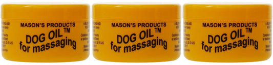 (3 PACK) - Dog Oil - Dog Oil Massaging Oil | 100g | 3 PACK BUNDLE