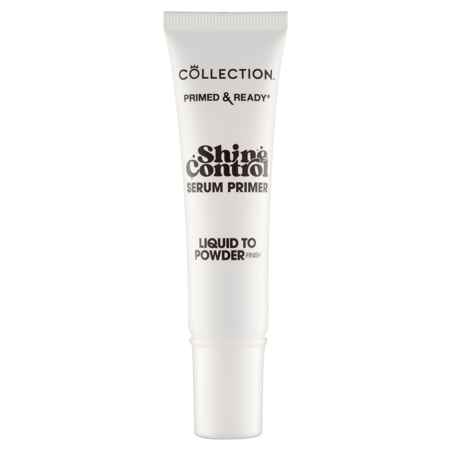 Collection Cosmetics Primed and Ready Shine Control Serum Primer, Mattifying Facial Primer, Transparent, 20ml