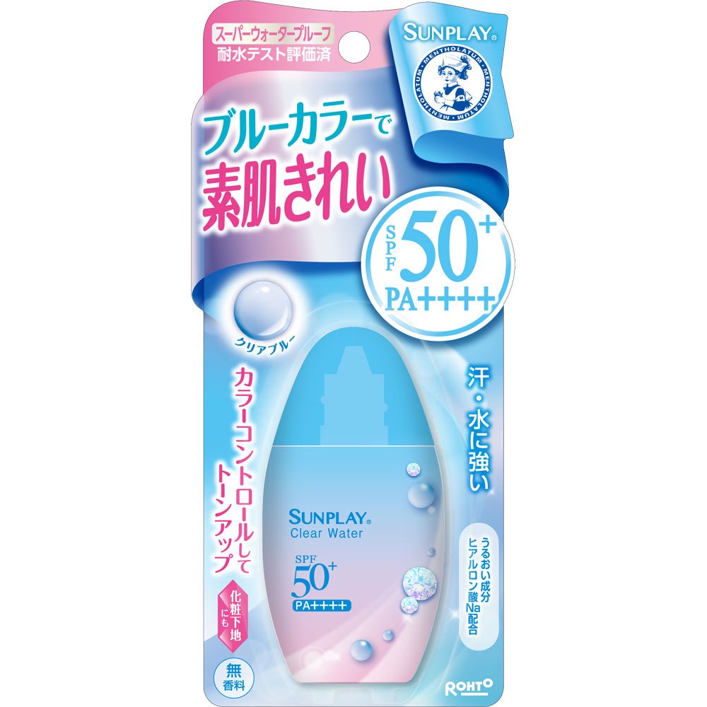 Mentholatum Sunplay Clear Water Sunscreen with Color Control SPF50+ 30g