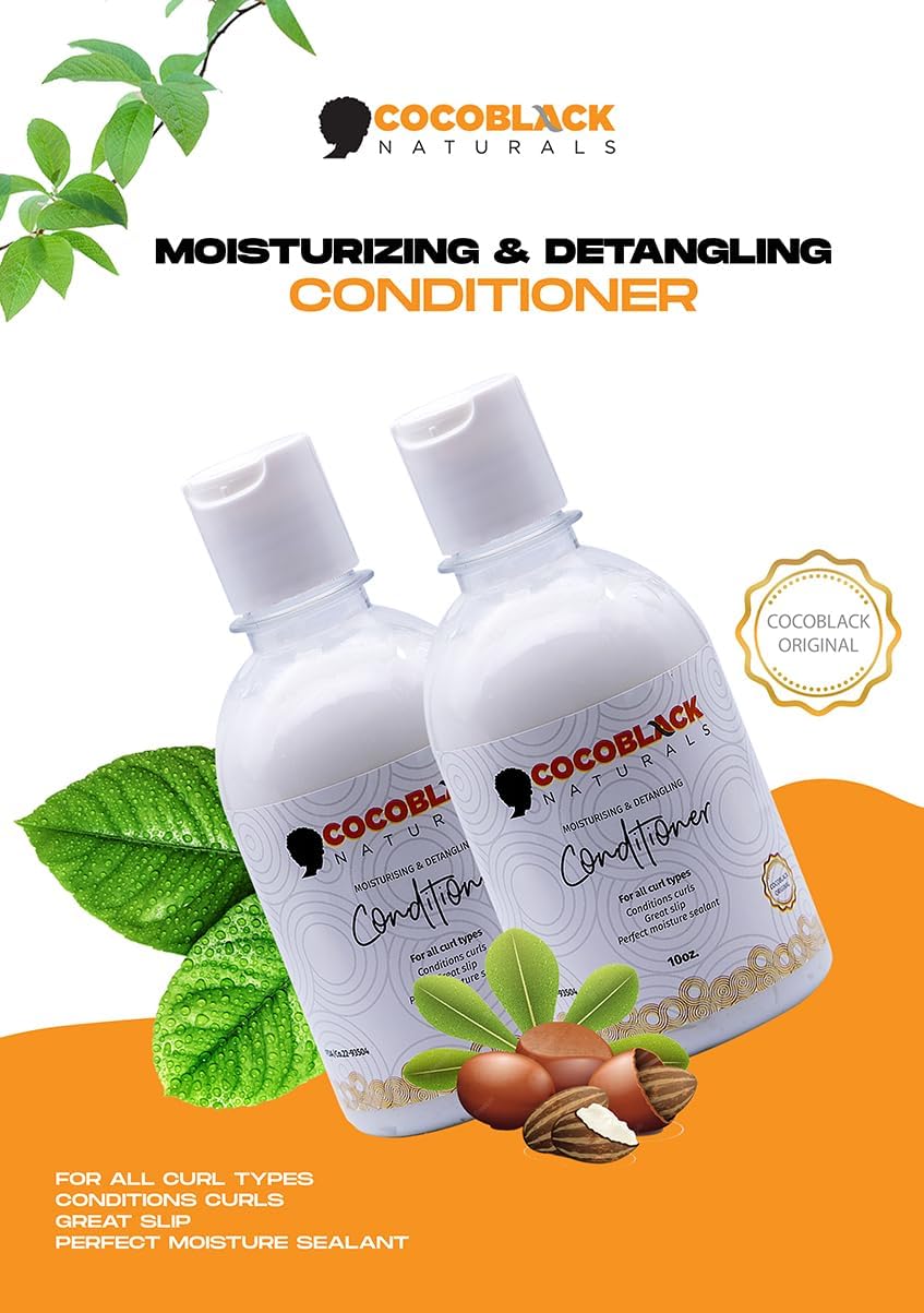 CocoBlack Naturals Cocoblack Naturals Moisturising and Detangling Hair Conditioner
