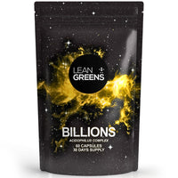 Lean Greens Acidophilus Complex - with Billions of Active Cultures. Probiotics for Adults
