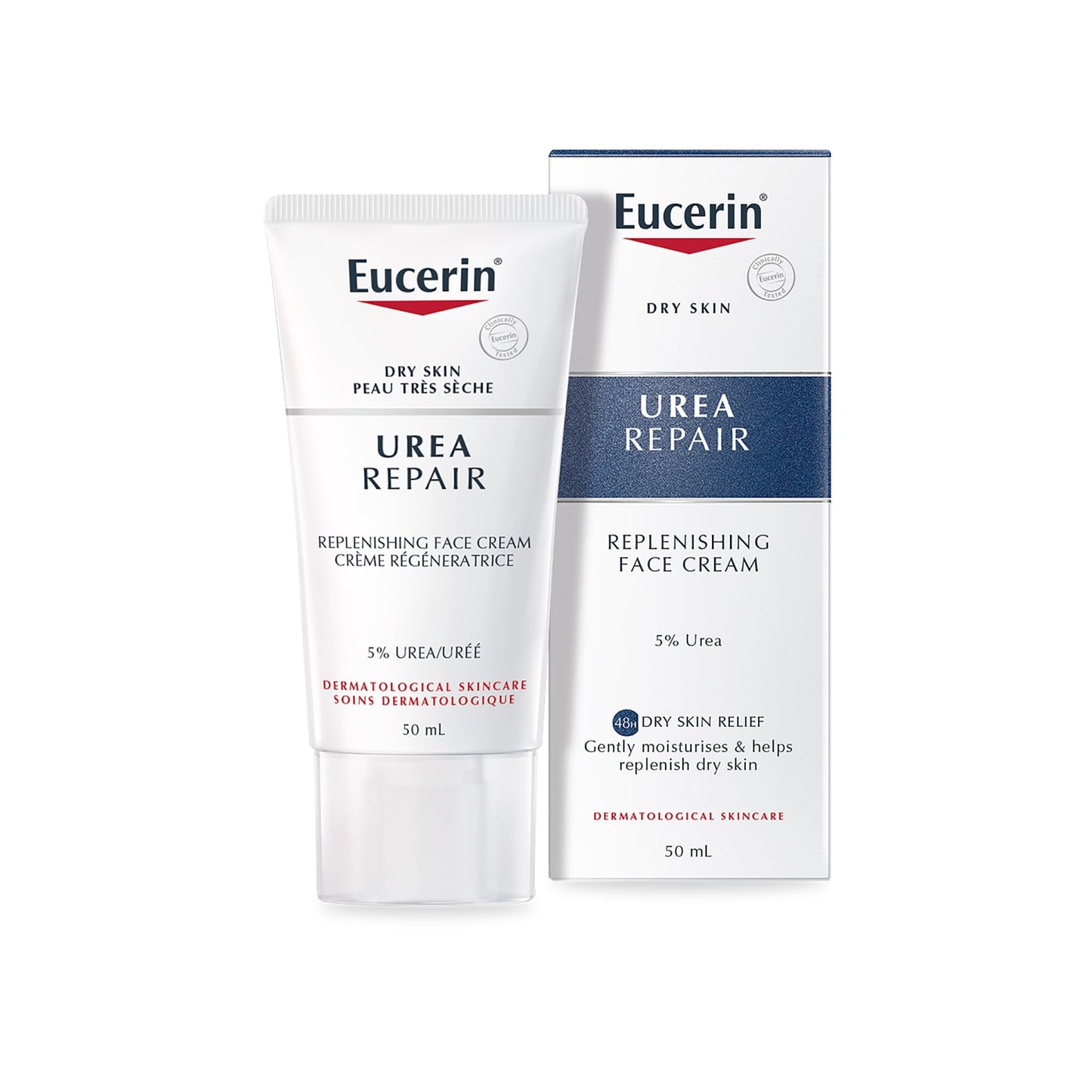 Eucerin Dry Skin Urea Repair Face Cream 50ML