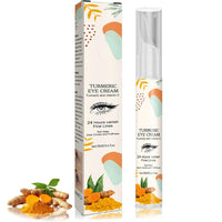 Generic Turmeric Eye Cream, Turmeric Under Eye Balm for Dark Circles, Puffiness Corrector, Brightening Eye Formula, Aging Support Cream, For Tired Eyes, Dull Skin Tone, Fine Texture Lines, Firm Feel