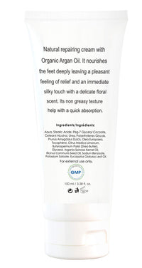 THE ISMA Foot Cream for Renewing Extremely Dry, Rough and Bumpy Feet, Moisturise and Protect Feet, Contain Organic Argan Oil with Vitamin E, 100ml