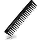 Charlemagne Wide Tooth Comb for Men - 19 cm, Anti-Static Carbon