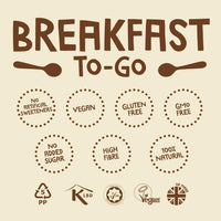 THE PROTEIN BALL CO Protein Balls Salted Caramel Flavour by The Protein Ball Co - 100% Natural Plant Based Vitamin Enriched Protein Snacks- 10 x 45g Bags- High Fibre, No Added Sugar, Gluten Free, No Artificial Sweeteners