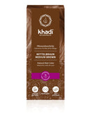 Khadi Natural Products Khadi Plant Hair Dye Medium Brown 100 g