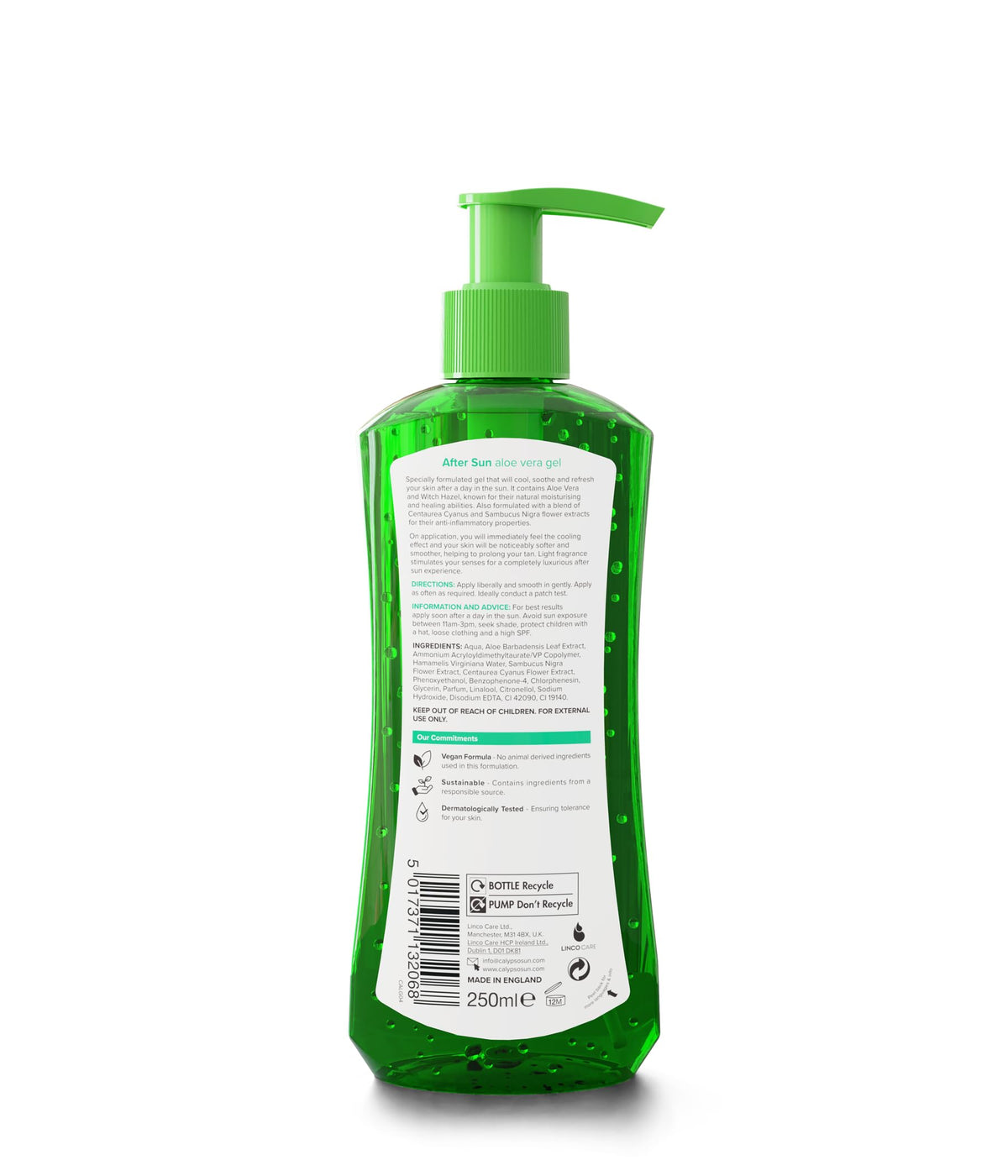 Calypso Aftersun Aloe Vera Gel 250ml