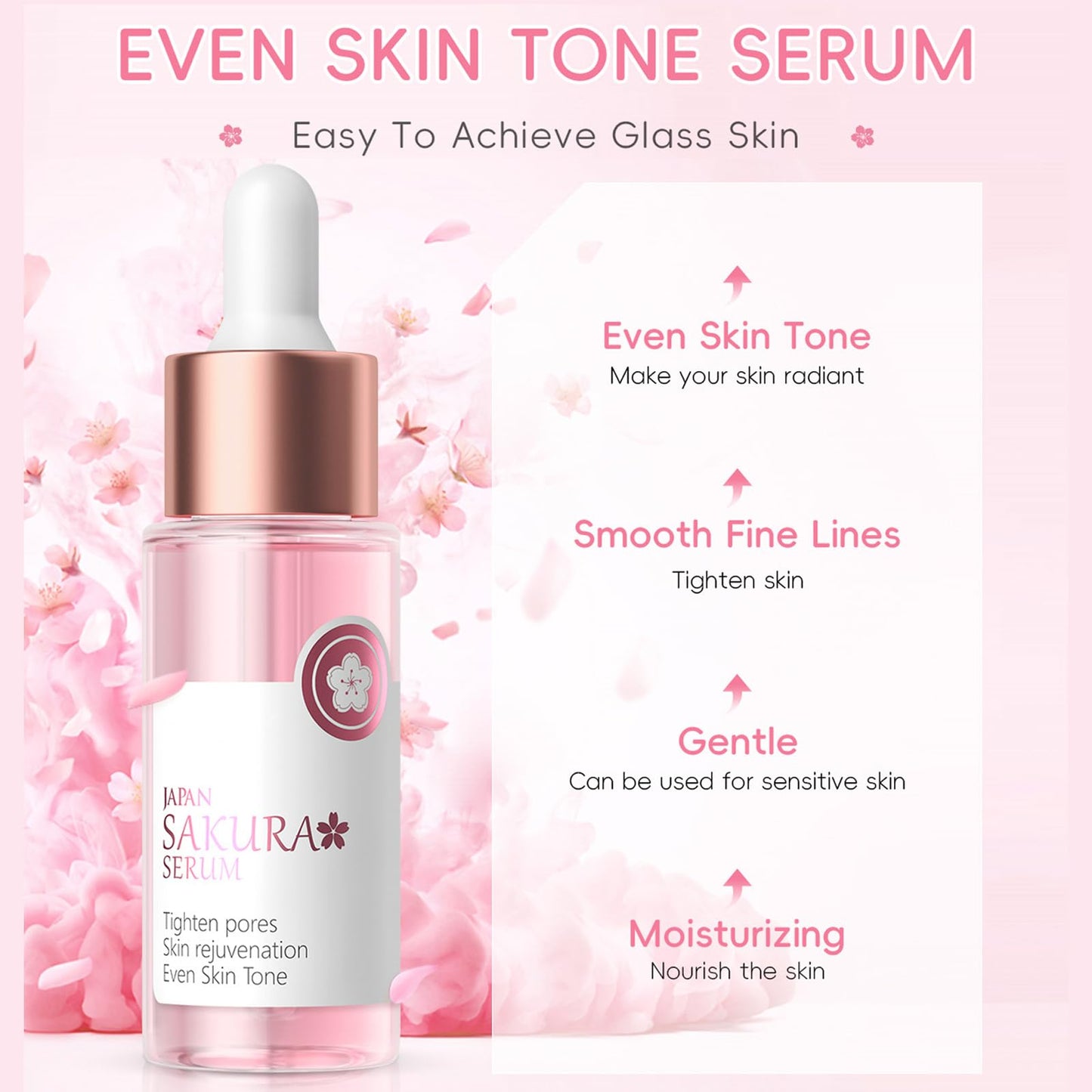 Skin Care Sets & Kits, Cherry Blossom Skincare Set Skin Care for Teenage Girls, Pamper Sets for Women Skincare Sets with Face Cream,Face Serum,Lip Mask,Sleep Mask,Eye Mask,Mud Mask
