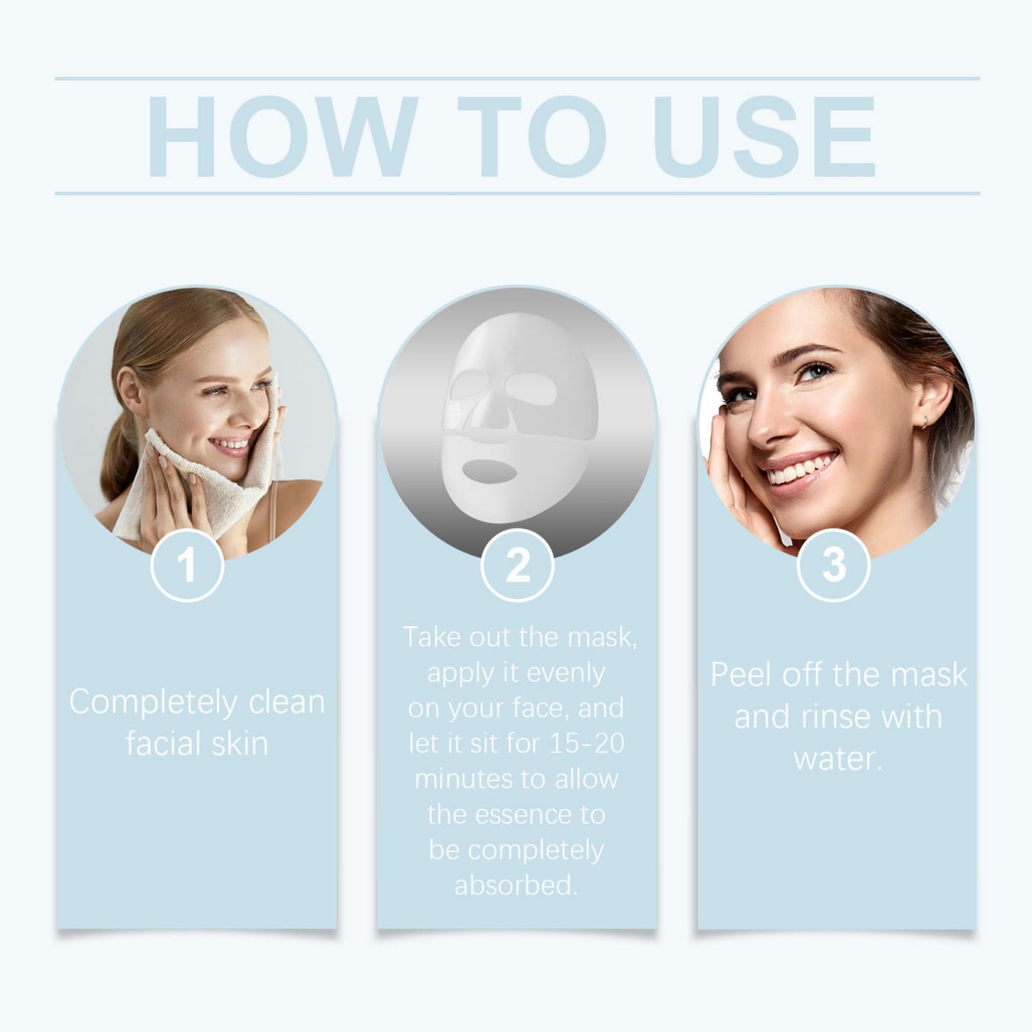 ISBEAUSOLS Bio Collagen Face Mask Beauty - Face Mask Set - bio dance Collagen Mask Overnight - Tender Hydrating Face Mask Skin Care Nourish - Anti Aging Overnight Collagen Face Mask (7)