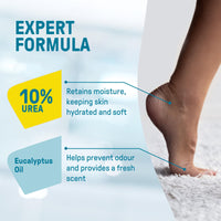 CCS Foot Care Cream for Cracked Heels & Dry Skin with 10% Urea 75ml