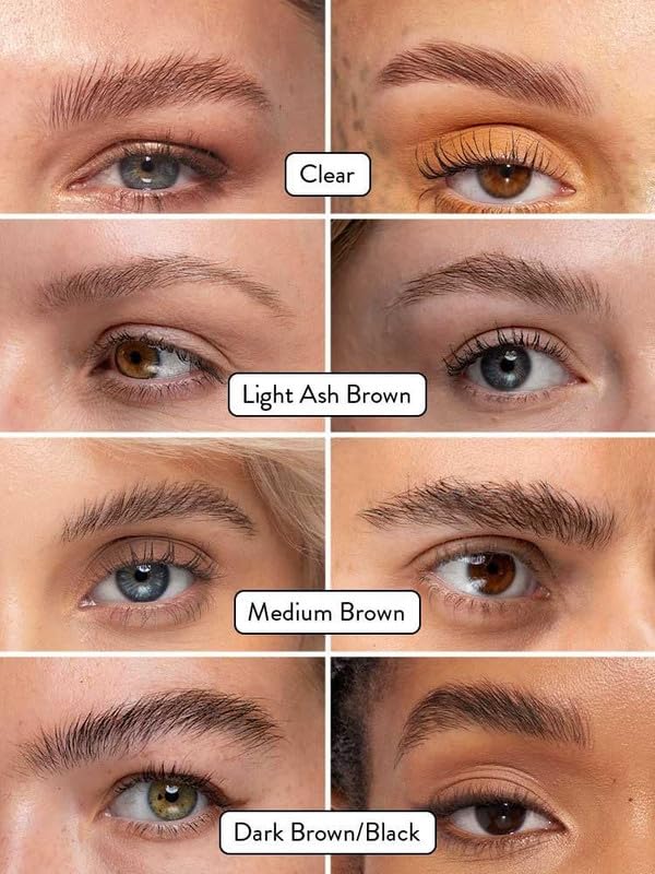 HD Brows HD BROWS Brow Glue Brow Setting Gels Extreme Hold Gel, Dark Brown/Black