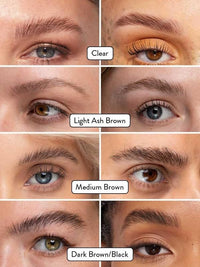 HD Brows HD BROWS Brow Glue Brow Setting Gels Extreme Hold Gel, Dark Brown/Black