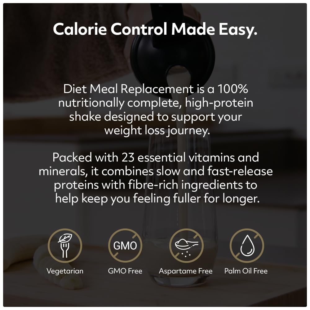 Protein Works | Diet Meal 360 - GOLD Innovation, Diet Meal Replacement Shake, Supports Weight Loss, 24 Vitamins & Minerals, Added Flaxseed, Inulin, Omega 3, Strawberries 'n' Cream, 7 Meals, 500g