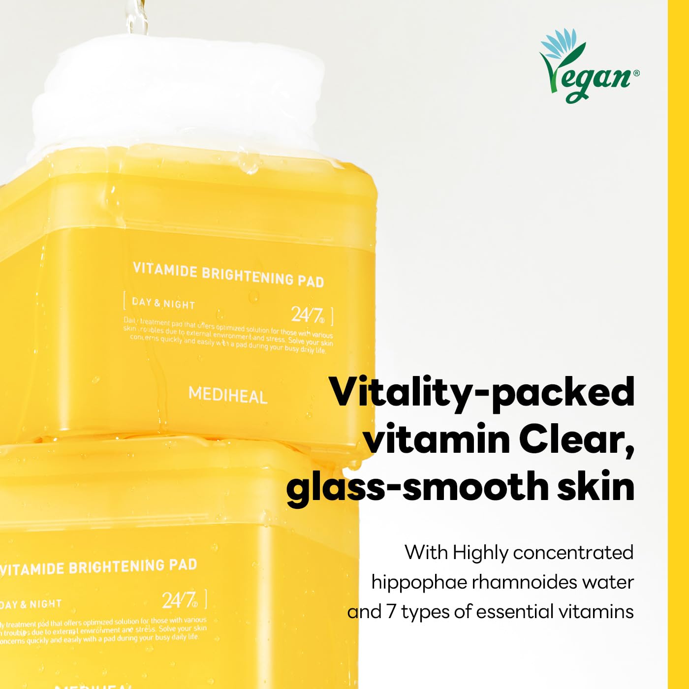 Mediheal Vitamide Brightening Pads (Pack of 100)