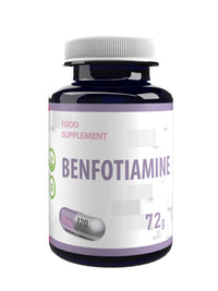Hepatica Benfotiamine 250mg – 120 Vegan Capsules | High-Strength Vitamin B1 | 3rd Party Lab Tested | Gluten-Free, Non-GMO
