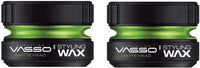 Vasso Matte Head Hair styling Wax Mattelook 2 PCS OFFER, GREEN, 300 millilitre, 150
