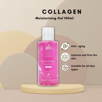 DCF Success Skincare Hydra-Collagen Moisturising Gel 100 ml & Award-Winning Day & Night Cream 100ml Anti-Ageing, Oil-Free Face & Body Moisturiser for Sensitive, Mature Skin