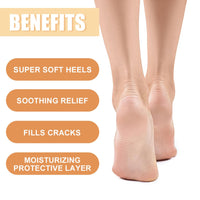 DMQ Urea Cream 60 Percent for Feet - Honey Foot Cream - Urea Foot Cream for Cracked Heels and Dry Skin - 2PCS Cracked Heel Repair Cream for Hands & Feet Skin Care - 60% Urea & Honey Foot Balm
