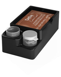 Delia Cosmetics - Powder Eyebrow Tint - LIGHT BROWN - Natural Herbs and Color - Enhanced, Darkened, Thick Brows - 20 Easy Applications / 4 Weeks - Complete Set