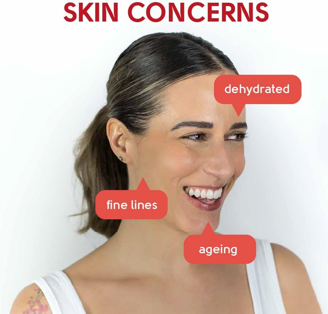 2x Face Facts Serums: Moisturising Facial Serum and Collagen and Q10 Facial Serum – Bundled by Smart Cutie