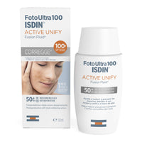 ISDIN Fotoultra Active Unify Fusion Fluid SPF100+ Viso 50 ml