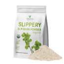 VELOTO Slippery Elm Bark & Slippery Elm Powder Organic 454g, 100% Pure Inner Bark, Natural Herbal Supplement, Soothes Throat, Cough & Digestive Health, Supports IBS, Acid Reflux, Vegan, Gluten Free, Non-GMO