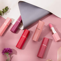 GL-Turelifes Matte Lipstick Velvety Red Lipsticks Waterproof Long Lasting Smoothing Non-stick Cup Sexy Colors Lipsticks (#05 Umber)
