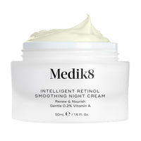 Medik8 Intelligent Retinol Smoothing Night Cream - Renew & Nourish Gentle 0.2% Vitamin A - 50ml