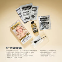 Jerome Russell Bblonde Ultra Protect PLEX Blonding Kit | Lifts Up to 9+ Levels | PLEX Technology for Protection and Conditioning