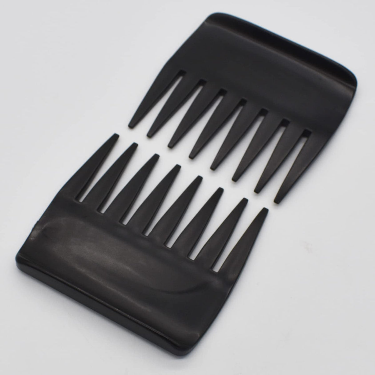 AIRERA 2 Pieces Professional Pompadour Streaker Afro Hair Combs, Mens Slickback Styling Comb, Wide Tooth Wet Pick Hair Beard Comb, Anti-Static Heat Resistant Hairdressing Shower Comb for Men Salon (B)